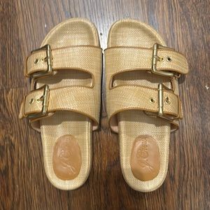 J crew sandals. Woven